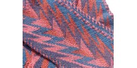 Foulard fléché - Têtes de flèche bicolores, éclairs, bordures